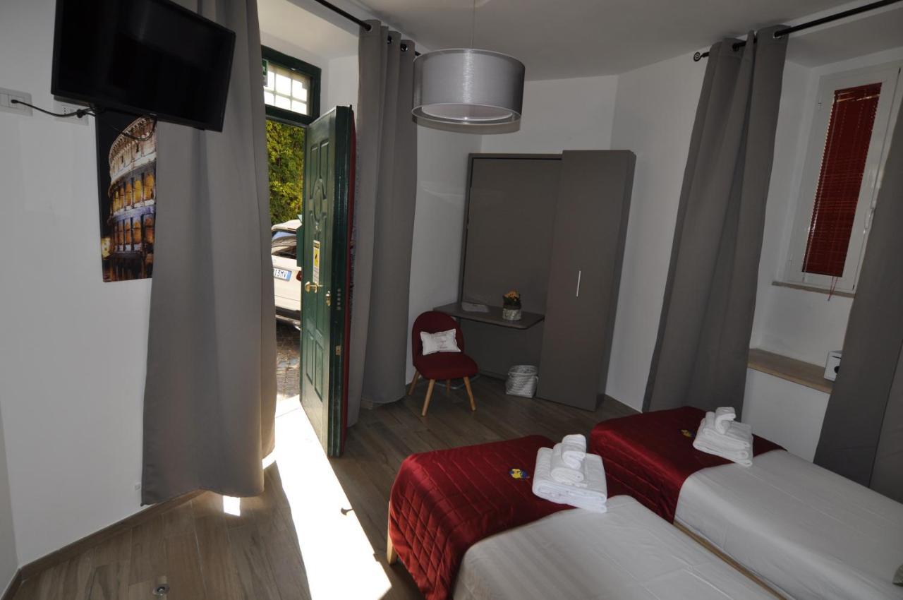 Flatinrome Trastevere Deluxe Rooms - Green Patio 외부 사진