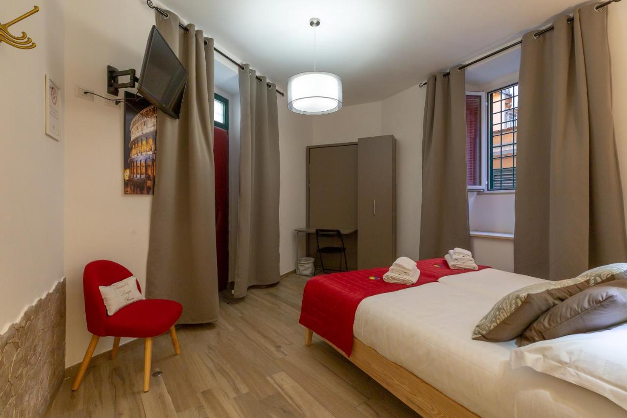 Flatinrome Trastevere Deluxe Rooms - Green Patio 외부 사진