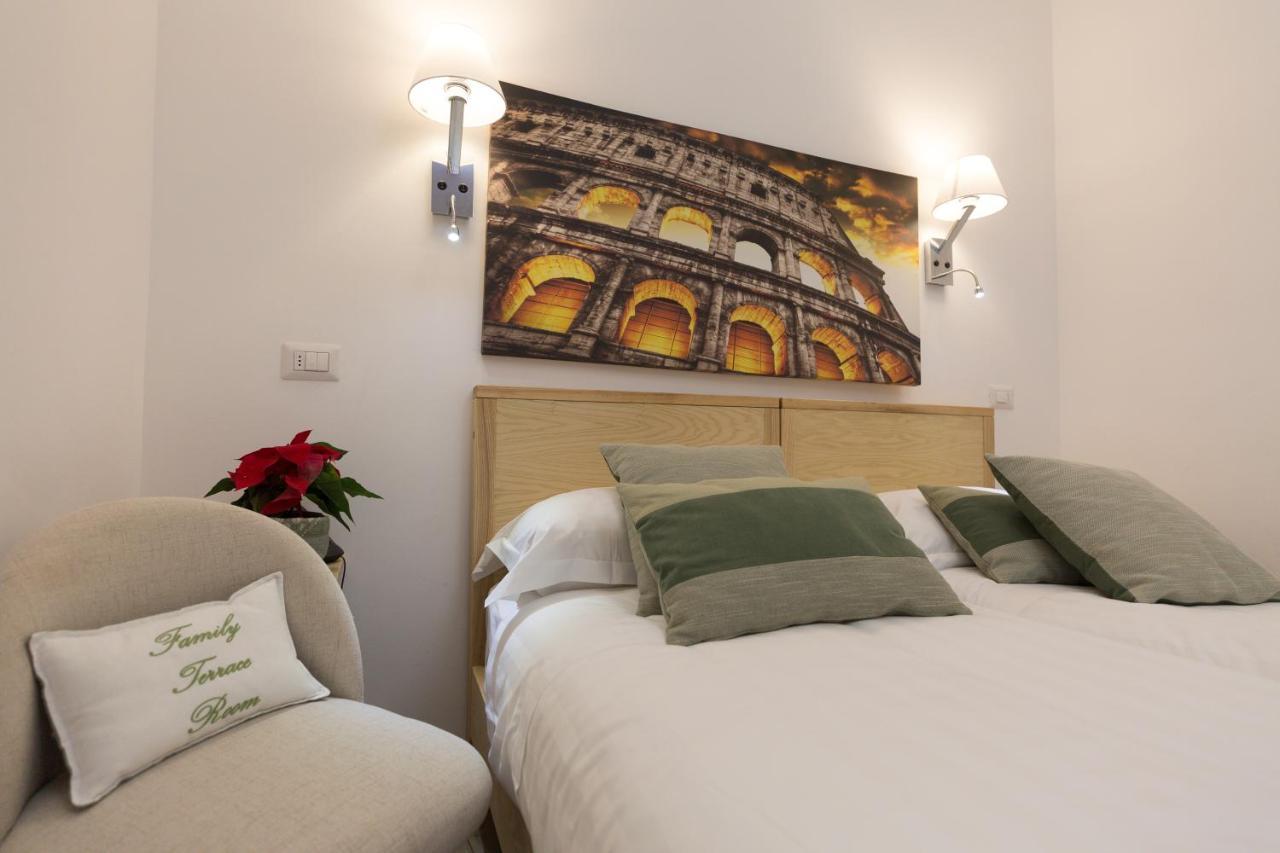 Flatinrome Trastevere Deluxe Rooms - Green Patio 외부 사진