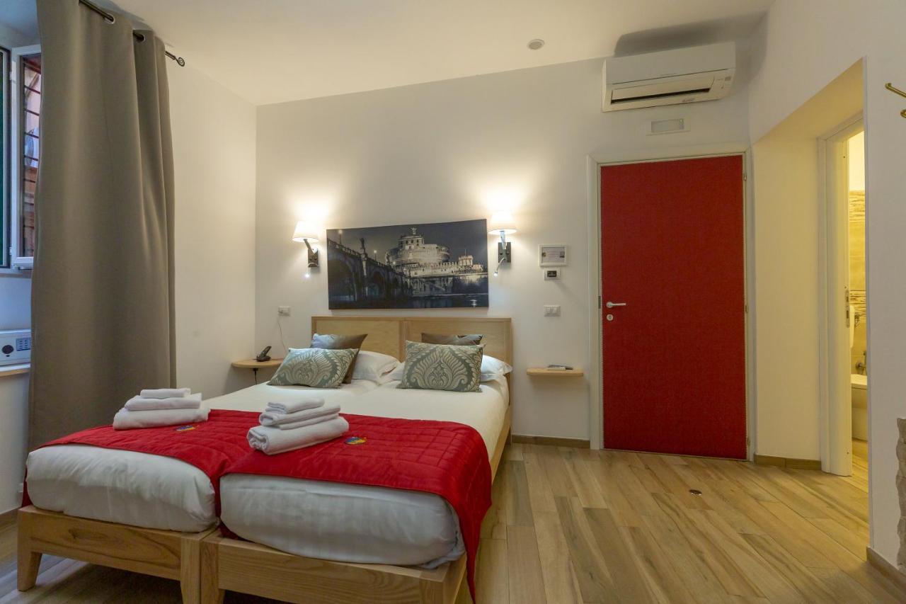 Flatinrome Trastevere Deluxe Rooms - Green Patio 외부 사진
